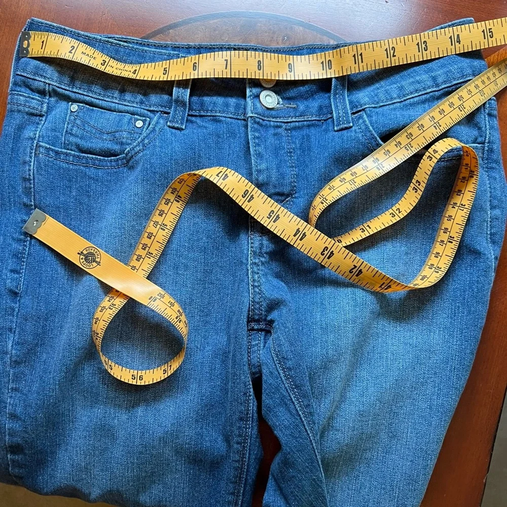 Levi’s 526 Jeans Women’s Slender Boot Blue Flap Pockets, Red Tag R, Size 4 - Picture 10 of 12